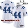 White Embroidered Rex Kern Indianapolis Colts #44 Stitched Jersey