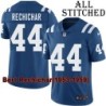 Blue Home Embroidered Bert Rechichar Indianapolis Colts #44 Stitched Jersey