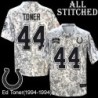 Camo Embroidered Ed Toner Indianapolis Colts #44 Stitched Jersey