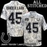 Camo Embroidered Jason Vander Laan Indianapolis Colts #45 Stitched Jersey