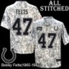 Camo Embroidered Bobby Felts Indianapolis Colts #47 Stitched Jersey