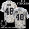Camo Embroidered Mark Bell Indianapolis Colts #48 Stitched Jersey
