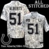 Camo Embroidered Trev Alberts Indianapolis Colts #51 Stitched Jersey