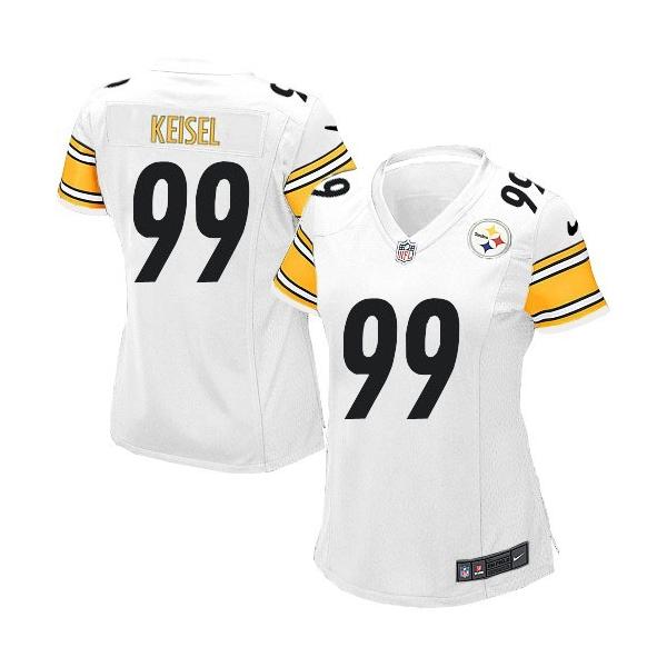 Pittsburgh #99 Brett Keisel womens jersey Free shipping