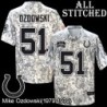 Camo Embroidered Mike Ozdowski Indianapolis Colts #51 Stitched Jersey