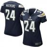MATHEWS San Diego #24 Womens Football Jersey - Ryan Mathews Womens Football Jersey (Navy)_Free Shipping