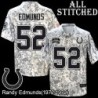Camo Embroidered Randy Edmunds Indianapolis Colts #52 Stitched Jersey