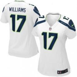 WILLIAMS Seattle #17 Womens Football Jersey - Mike Williams Womens Football Jersey (White)_Free Shipping