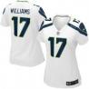 WILLIAMS Seattle #17 Womens Football Jersey - Mike Williams Womens Football Jersey (White)_Free Shipping