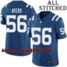 Blue Home Embroidered Akeem Ayers Indianapolis Colts #56 Stitched Jersey