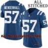 Blue Home Embroidered Ken Mendenhall Indianapolis Colts #57 Stitched Jersey