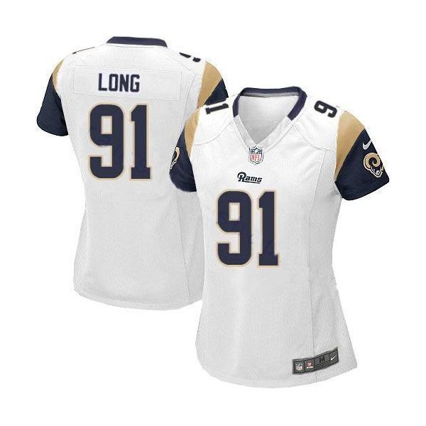 St Louis #91 Chris Long womens jersey Free shipping