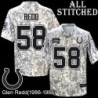 Camo Embroidered Glen Redd Indianapolis Colts #58 Stitched Jersey