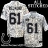 Camo Embroidered Adam Redmond Indianapolis Colts #61 Stitched Jersey