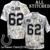 Camo Embroidered Le'Raven Clark Indianapolis Colts #62 Stitched Jersey