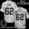 Camo Embroidered Palmer Pyle Indianapolis Colts #62 Stitched Jersey
