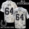 Camo Embroidered Ben Utt Indianapolis Colts #64 Stitched Jersey
