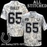 Camo Embroidered Jim Bailey Indianapolis Colts #65 Stitched Jersey