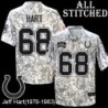 Camo Embroidered Jeff Hart Indianapolis Colts #68 Stitched Jersey