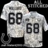 Camo Embroidered Josh Mallard Indianapolis Colts #68 Stitched Jersey