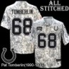 Camo Embroidered Pat Tomberlin Indianapolis Colts #68 Stitched Jersey