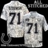 Camo Embroidered Mike Ozdowski Indianapolis Colts #71 Stitched Jersey