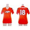 [Fashion II] MANNING Denver #18 Womens Football Jersey - Peyton Manning Womens Football Jersey (Orange)_Free Shipping
