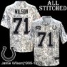 Camo Embroidered Jamie Wilson Indianapolis Colts #71 Stitched Jersey