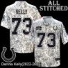 Camo Embroidered Dennis Kelly Indianapolis Colts #73 Stitched Jersey