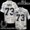 Camo Embroidered Zefross Moss Indianapolis Colts #73 Stitched Jersey