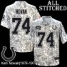 Camo Embroidered Ken Novak Indianapolis Colts #74 Stitched Jersey
