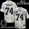 Camo Embroidered Steve Sciullo Indianapolis Colts #74 Stitched Jersey