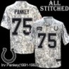 Camo Embroidered Irv Pankey Indianapolis Colts #75 Stitched Jersey