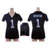 [Fashion I] NEWTON Carolina #1 Womens Football Jersey - Cam Newton Womens Football Jersey (Black)_Free Shipping