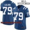 Blue Home Embroidered Ben Ijalana Indianapolis Colts #79 Stitched Jersey