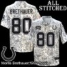 Camo Embroidered Monte Brethauer Indianapolis Colts #80 Stitched Jersey