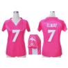 [Fashion I] ELWAY Denver #7 Womens Football Jersey - John Elway Womens Football Jersey (Pink)_Free Shipping