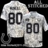 Camo Embroidered Mike McNeill Indianapolis Colts #80 Stitched Jersey