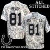 Camo Embroidered Pat Beach Indianapolis Colts #81 Stitched Jersey