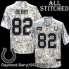 Camo Embroidered Raymond Berry Indianapolis Colts #82 Stitched Jersey