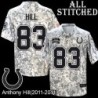 Camo Embroidered Anthony Hill Indianapolis Colts #83 Stitched Jersey