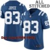 Blue Home Embroidered Don Joyce Indianapolis Colts #83 Stitched Jersey