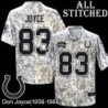 Camo Embroidered Don Joyce Indianapolis Colts #83 Stitched Jersey