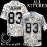 Camo Embroidered Tim Sherwin Indianapolis Colts #83 Stitched Jersey