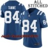 Blue Home Embroidered Jacob Tamme Indianapolis Colts #84 Stitched Jersey