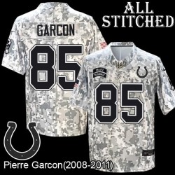 Camo Embroidered Pierre Garcon Indianapolis Colts #85 Stitched Jersey