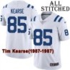 White Embroidered Tim Kearse Indianapolis Colts #85 Stitched Jersey