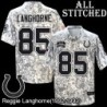 Camo Embroidered Reggie Langhorne Indianapolis Colts #85 Stitched Jersey