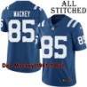 Blue Home Embroidered Dee Mackey Indianapolis Colts #85 Stitched Jersey