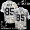 Camo Embroidered David Reed Indianapolis Colts #85 Stitched Jersey